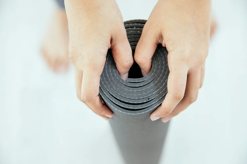 Everyday training mat — equipment photography